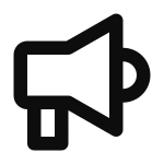 Megaphone SVG Icon